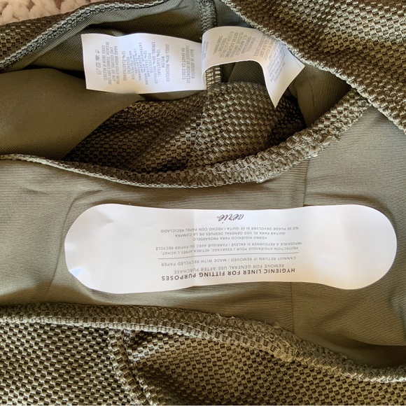 Olive Cut Out One Piece Swimsuit - Picture 10 of 10